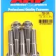 M10 x 1.25 x 45 hex SS bolts (5pcs)