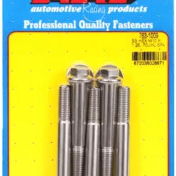 M10 x 1.25 x 70 hex SS bolts (5pcs)