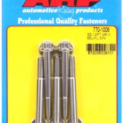 M6 x 1.00 x 55 12pt SS bolts (5pcs)