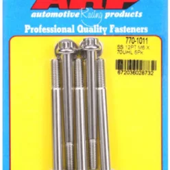 M6 x 1.00 x 70 12pt SS bolts (5pcs)