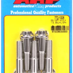 M10 x 1.50 x 45 12pt SS bolts (5pcs)