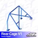 Roll Bar AUDI Coupe (B3) 2-doors Coupe Quattro REAR CAGE V1