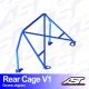 Roll Bar BMW (E30) 3-Series 2-doors Coupe AWD REAR CAGE V1