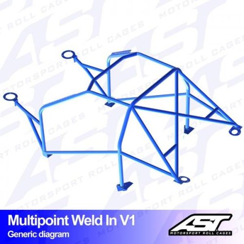 Roll Cage BMW (E37) Z3 2-doors Roadster MULTIPOINT WELD IN V1