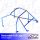 Roll Cage HONDA Prelude (3gen) 2-door Coupe REMOVABLE FULL CAGE V1