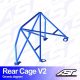 Roll Bar NISSAN Silvia (S13) 3-doors Hatchback REAR CAGE V2