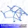 Roll Cage Renault Megane (Phase 2) 3-doors Hatchback MULTIPOINT WELD IN V1