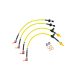 Audi A6 (C6/4F Chassis) 3.0 Tdi Quattro Brake Lines-Colour Black Colour Purple Colour Orange Colour Clear Colour Green Colour Blue - Transparent Colour Red - Transparent Colour Blue - Solid Colour Red - Solid