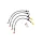 Audi A4 (B9 Chassis) 2.0 TFSI Brake Lines-Colour Black