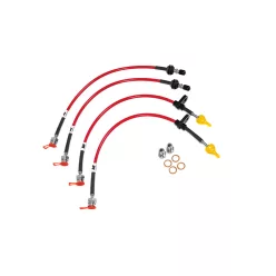 Audi A4 (B7 Chassis) 2.0 TDI Brake Lines-Colour Black