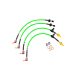 Audi S3 (8P Chassis)  2.0T FSI Quattro Brake Lines-Colour Black Colour Purple