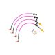 Audi RS3 (8V Chassis) Brake Lines-Colour Black Colour Red - Solid Colour Blue - Solid Colour Clear Colour Yellow Colour Orange Colour Purple
