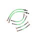 Audi RS4 (B5 Chassis) 2.7 V6 BiTurbo Brake Lines-Colour Black Colour Red - Solid Colour Blue - Solid Colour Clear