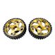 Brian Crower Adjustable Cam Gears - Gold Anodize (Honda B Series) - Pair BC8801
