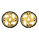 Brian Crower Adjustable Cam Gears - Gold Anodize (Toyota 2JZgte) - Pair BC8830