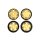 Brian Crower Adjustable Cam Gears - Gold (Subaru Ej205 - Wrx / Ej257 - Sti) - Set/4 BC8860