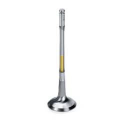   Supertech BMW N54 Exhaust Valve / 28(std) x 5.95 x 114.9mm/ Inconel hollow Sodium filled/ Chrome coat/Dish/ Single gro./ Use with locks KPR-6S/7. - BMEVI-1054S-HS