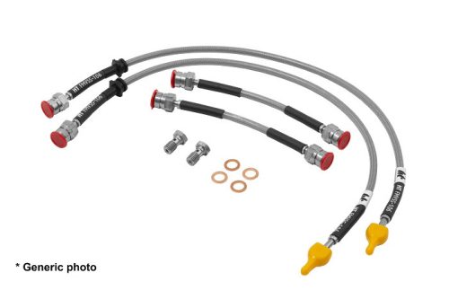 BMW E36 318Ti 1.9 Non ABS 1996 -2001 Brake Lines-Colour Black Colour Purple Colour Orange Colour Clear Colour Green Colour Blue - Transparent Colour Red - Transparent