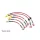 BMW 3 Series E92 320i SE 07- Brake Lines-Colour Black Colour Purple Colour Orange Colour Clear
