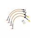 BMW 335i Coupe (E92 Chassis) Brake Lines-Colour Black Colour Purple Colour Orange Colour Clear Colour Green Colour Blue - Transparent Colour Red - Transparent Colour Blue - Solid Colour Red - Solid Colour Yellow