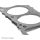 Turbo Inlet Flange Gasket Garrett T4 Divided .010" Rubber Coated Stainless Cometic C4513