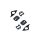 Reinforcement BMW 3 E30 front beam set