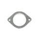 Exhaust flange connector 57mm 2 bolts