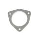 Exhaust flange connector 70mm 3 bolts