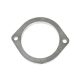 Exhaust flange connector 76mm 2 bolts