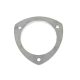 Exhaust flange connector 89mm 3 bolts