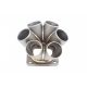 Exhaust manifold flange 6-1 connector 6-1 T4