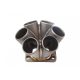 Exhaust manifold flange 6-1 connector 6-1 T3