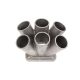 Exhaust manifold flange 6-1 connector T3 T4
