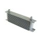 TurboWorks Oil Cooler 13-rows 260x100x50 AN10 Silver