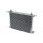 TurboWorks Oil Cooler 25-rows 260x235x50 AN10 Silver