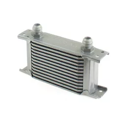   TurboWorks Oil Cooler Slim Line 13-rows 140x100x50 AN8 Silver