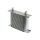 TurboWorks Oil Cooler Slim Line 19-rows 140x150x50 AN8 Silver