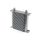 TurboWorks Oil Cooler Slim Line 25-rows 140x195x50 AN10 Silver