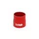 Silicone Hose Straight Reducer TurboWorks 51-76mm, Red