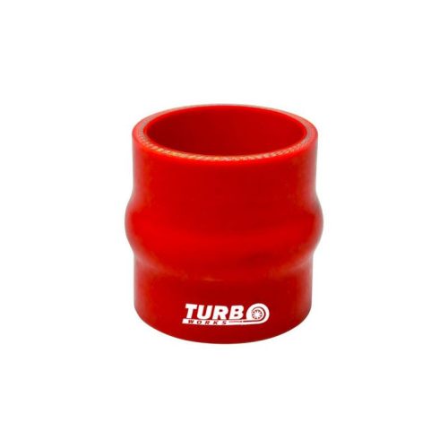 Silicone Hose Anti-Vibration Connector TurboWorks  76mm, Red