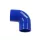 Silicone Hose 90 Degree Reducer TurboWorks 63-76mm, Blue