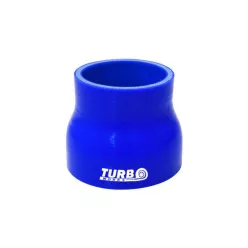 Silicone Hose Straight Reducer TurboWorks 35-40mm, Blue