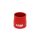 Silicone Hose Straight Reducer TurboWorks 40-45mm, Red