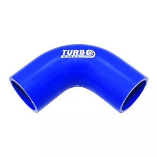 Silicone Hose 90 Degree Elbow TurboWorks 12mm, Blue