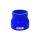 Silicone Hose Straight Reducer TurboWorks 25-35mm, Blue
