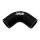 Silicone Hose 90 Degree Elbow TurboWorks 57 mm – Black