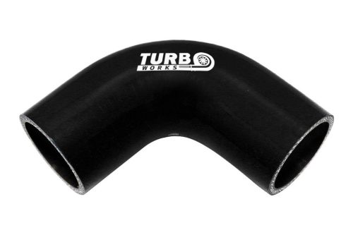 Elbow 90deg TurboWorks Black 114mm