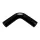 Silicone Hose 90 Degree Elbow XL TurboWorks 10m, Black