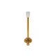 Short Shifter BMW E30 E34 E46 Gold White Knob