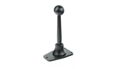 Adjustable short shifter BMW E81/E82/E87/E88 E90/E91/E92/E93 - mounting to the body (knob: black - long)
